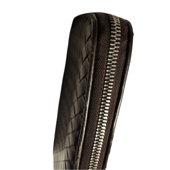 Bottega Veneta Woven Leather Wallet - Picture 6 of 16